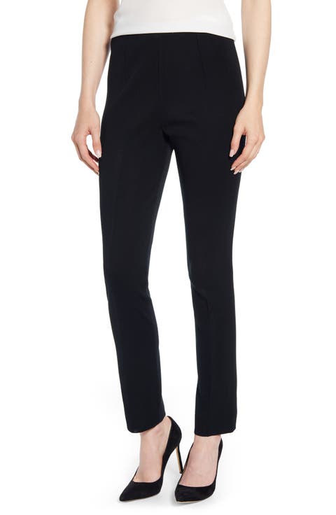 Straight-Leg Knit Pants