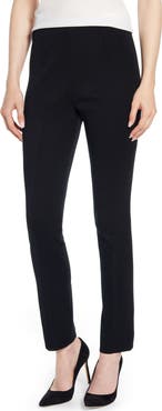 Ming Wang Straight-Leg Knit Pants