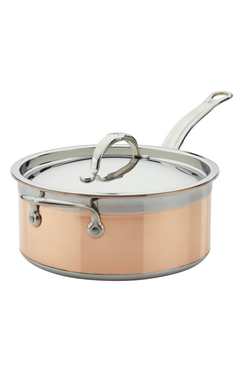 Hestan CopperBond 4-Quart Saucepan with Lid, Main, color, 