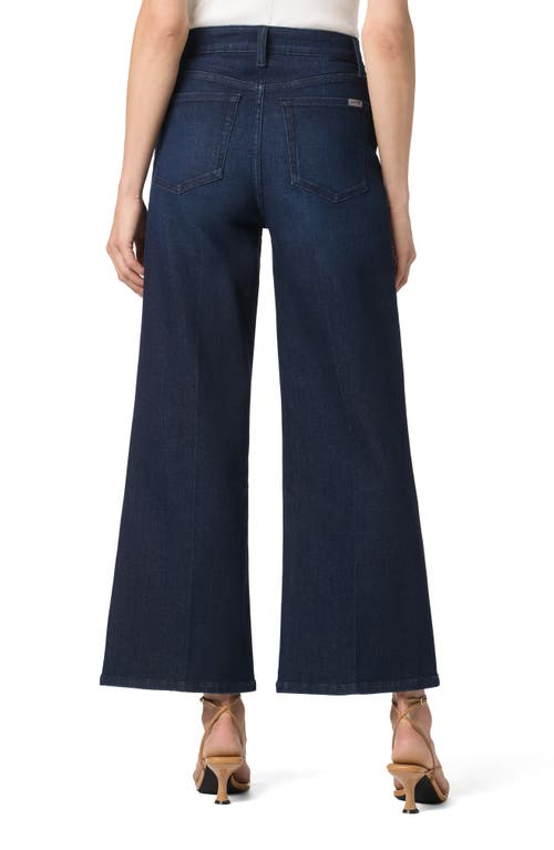 Joe's High Waist Ankle Wide Leg Jeans In Blue