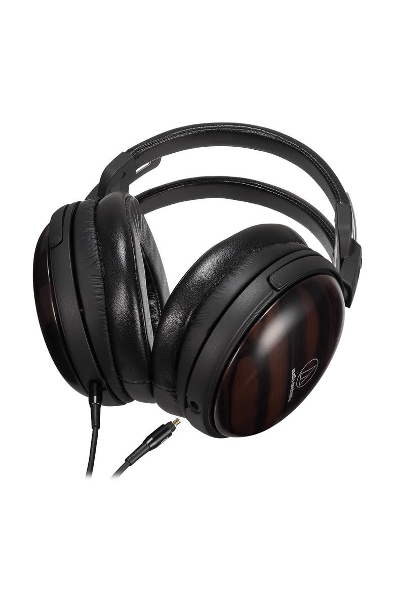 Audio-Technica ATH-AWKT Over-Ear Headphones with Kokutan, Alternate, color, Ebony