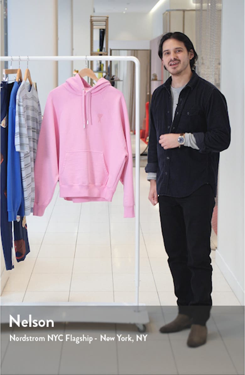 Ami de Coeur Logo Embroidered Hoodie, sales video thumbnail
