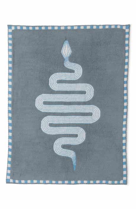 Barefoot Dreams® Snake Jacquard CozyChic® Stroller Blanket