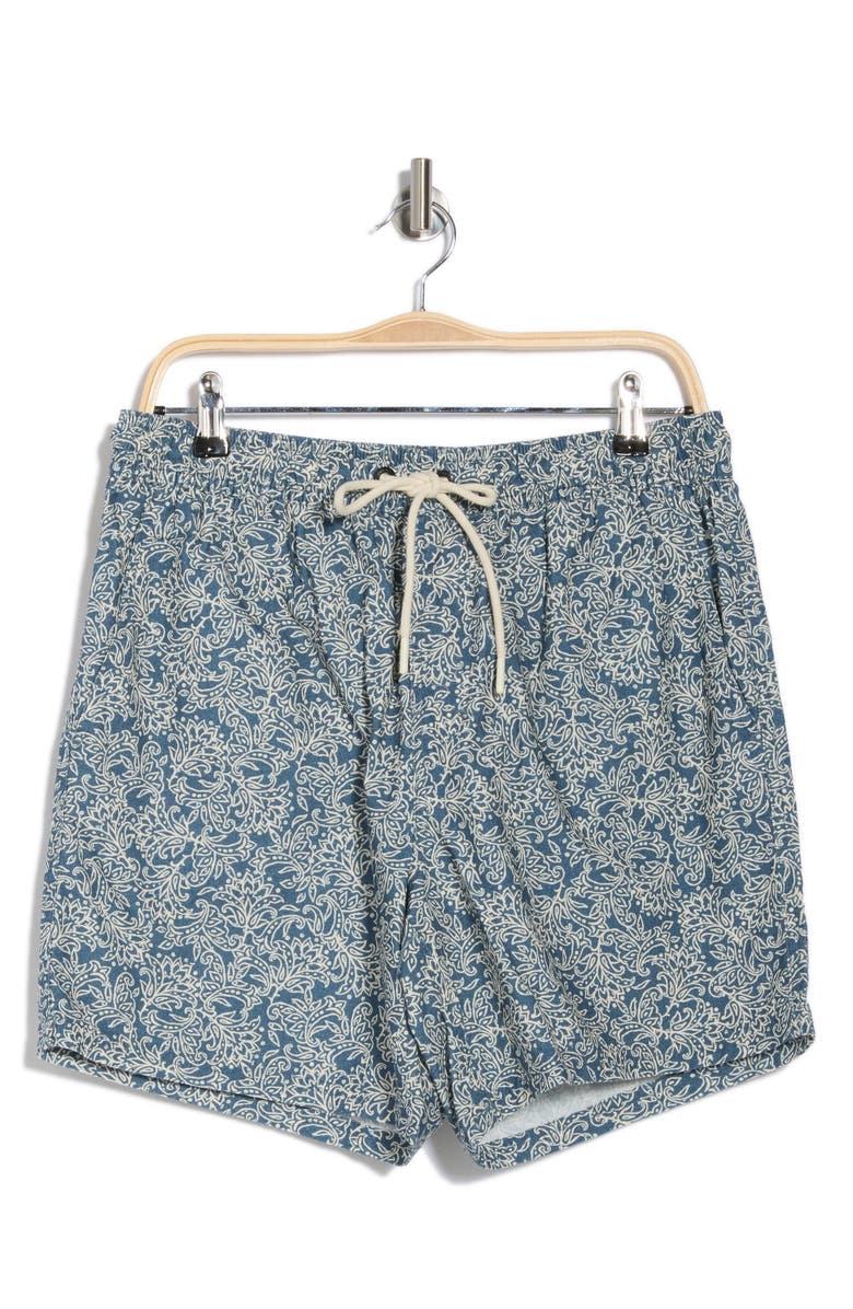 Ezekiel Albury Cotton Shorts, Alternate, color, Blue Haze