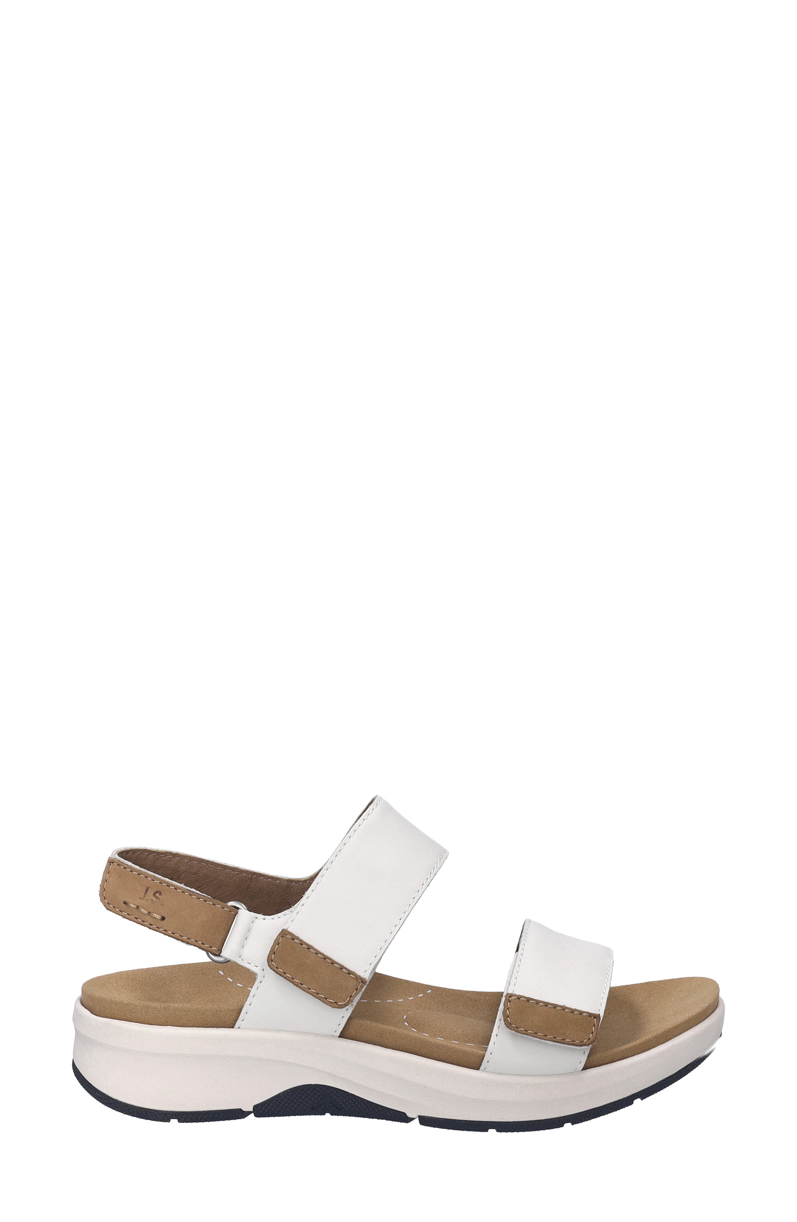 Estelle Slingback Platform Sandal, Alternate, color, WHITENUT