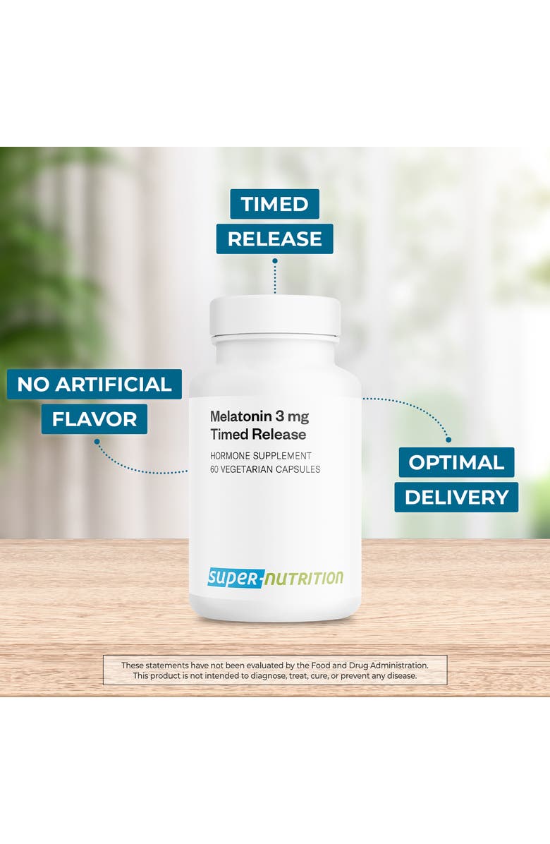 SuperSmart Melatonin 3mg, Alternate, color,