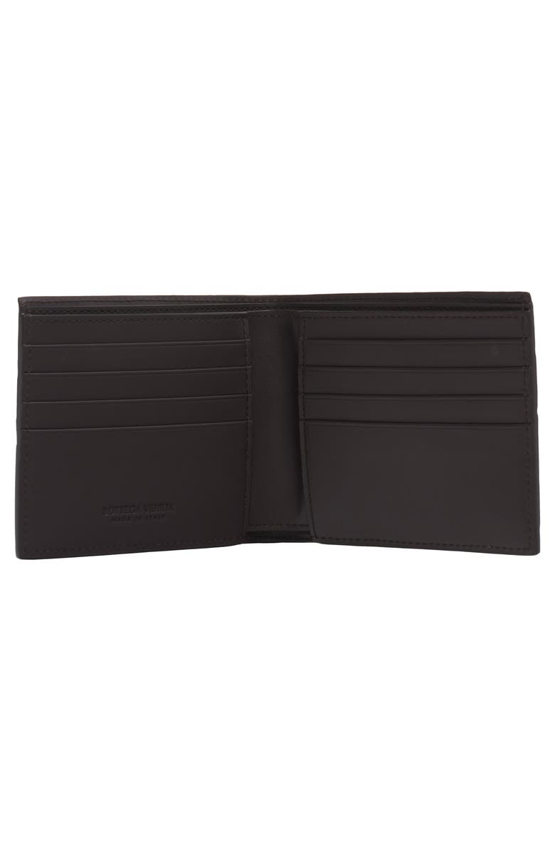 Bottega Veneta Intrecciato Dégradé Leather Bifold Wallet, Alternate, color, 2145 Fondant-Silver
