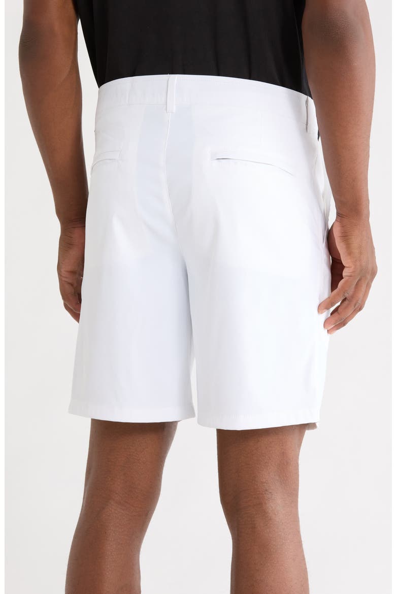 Essential Tech Chino Shorts, Alternate, color, WHITE