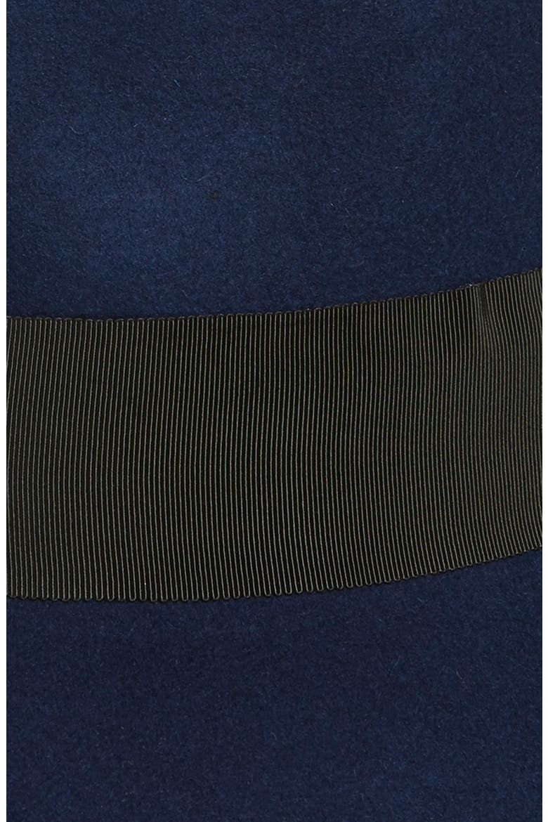 grosgrain fedora, Alternate, color, BLUE