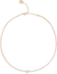FRASIER STERLING In a Heartbeat Tennis Necklace