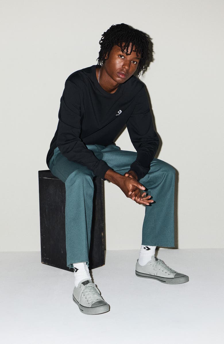 Converse Chuck Taylor<sup>®</sup> All Star<sup>®</sup> Color Pop Low Top Sneaker, Alternate, color, Grey Area/ Darker Grey/ Black