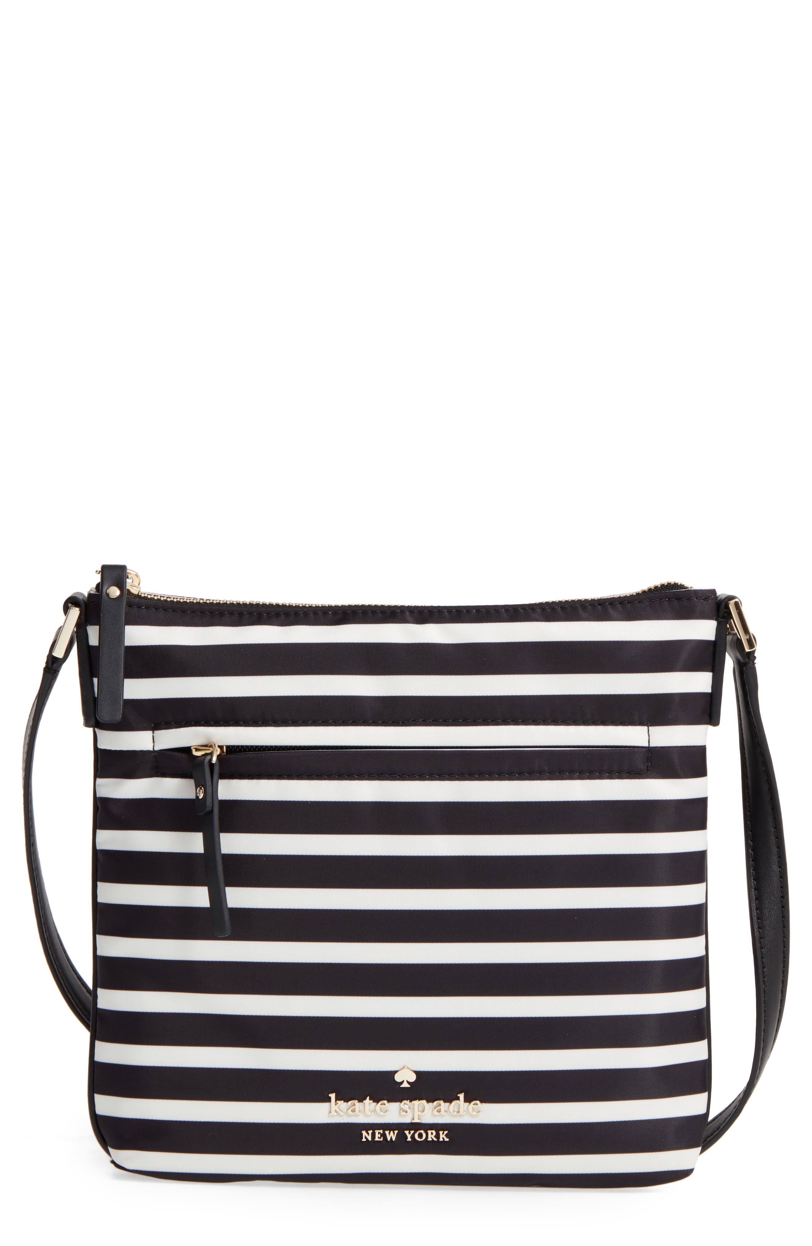 watson lane - hester crossbody bag, Main, color, BLACK/ CLOTTED CREAM