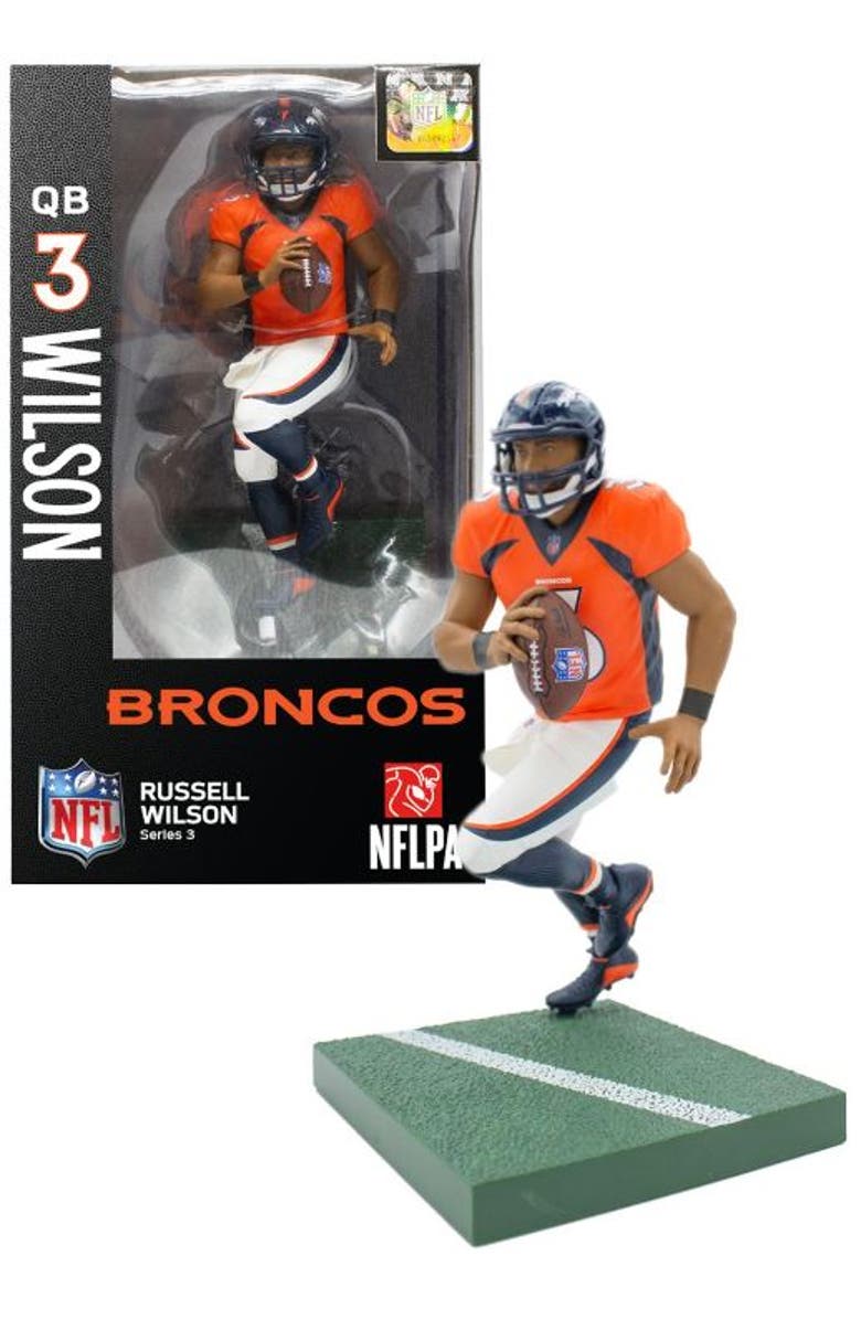 IMPORTS DRAGON Russell Wilson (Denver Broncos) Imports Dragon NFL 6" Figure Series 3, Main, color, Multi-Color