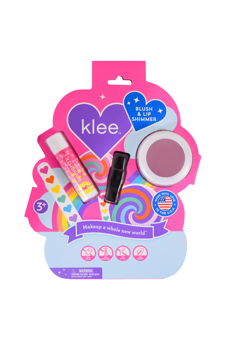 Rainbow Glitz - Kids' Blush Lip Shimmer Set, Alternate, color, Pink