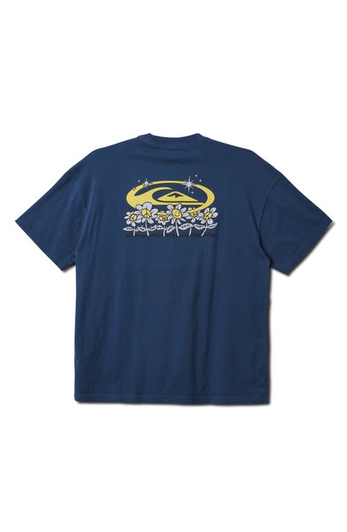 Quiksilver Nature Magic Graphic T-shirt In Navy