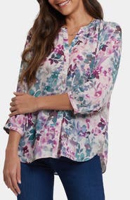 NYDJ Pintuck Top