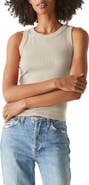 Michael Stars Gina Cotton & Modal Rib Tank