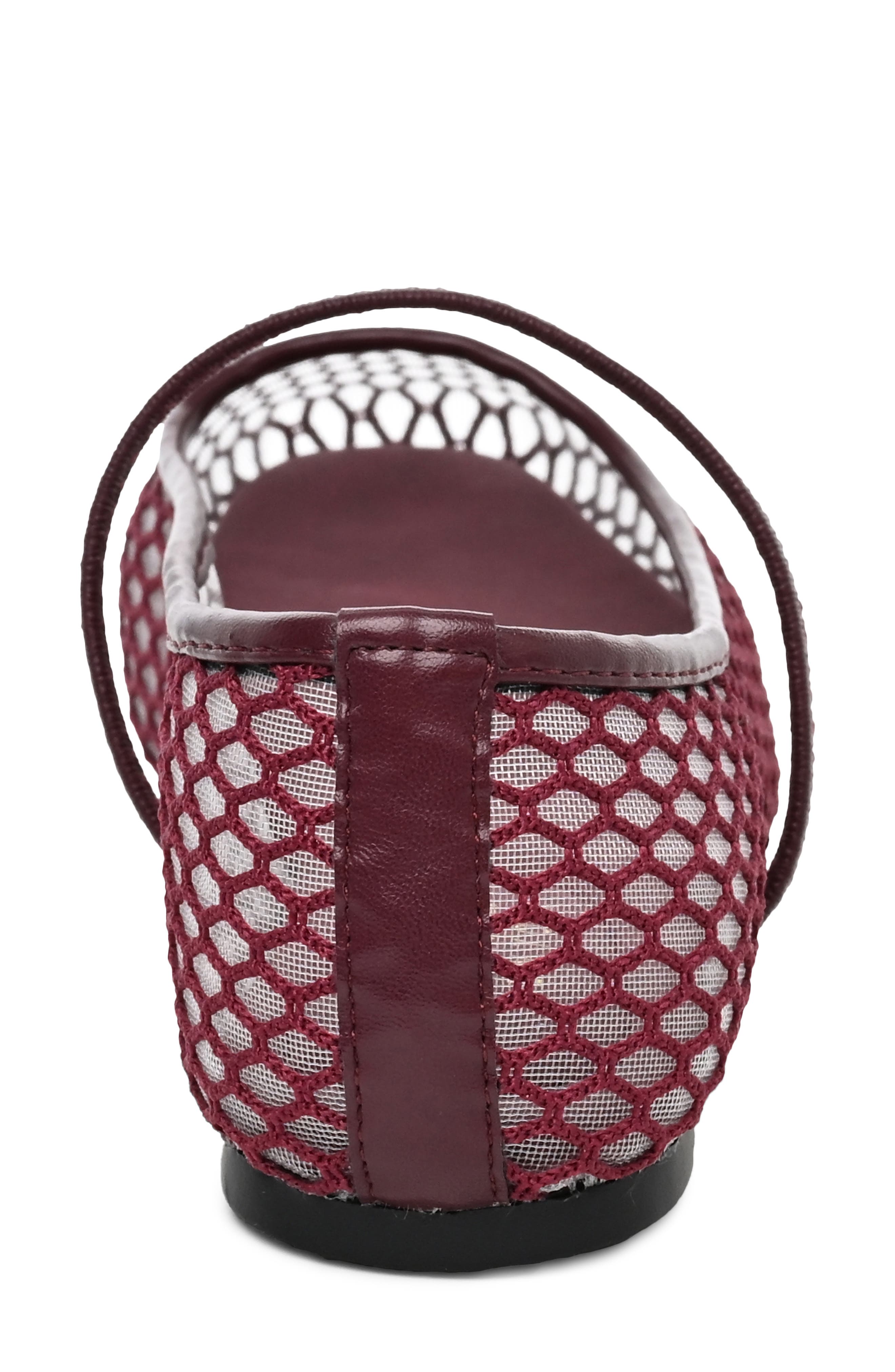 Mesh Flat, Alternate, color, BURGUNDY