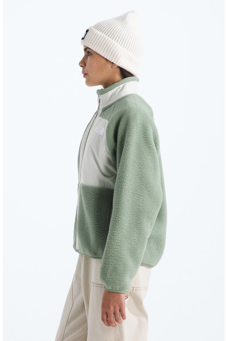 Kids' Yumiori Full Zip Fleece Jacket, Alternate, color, SLATE MOSS/ WHITE DUNE