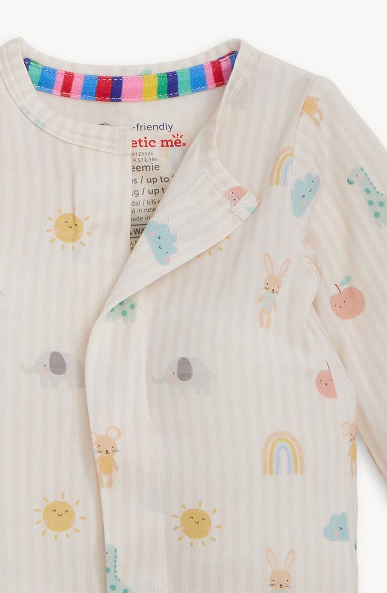 Magnetic Me Lullaby Sky Magnetic Convertible Footie, Alternate, color, White