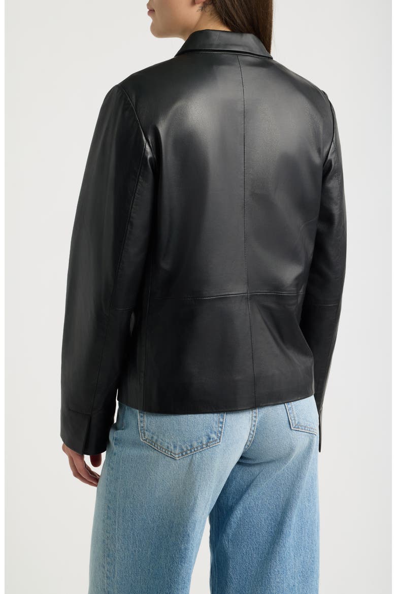 Leather Blazer, Alternate, color, WINDOW PANE