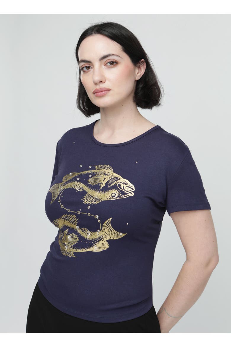 Pisces Horoscope Tee, Alternate, color, Pisces