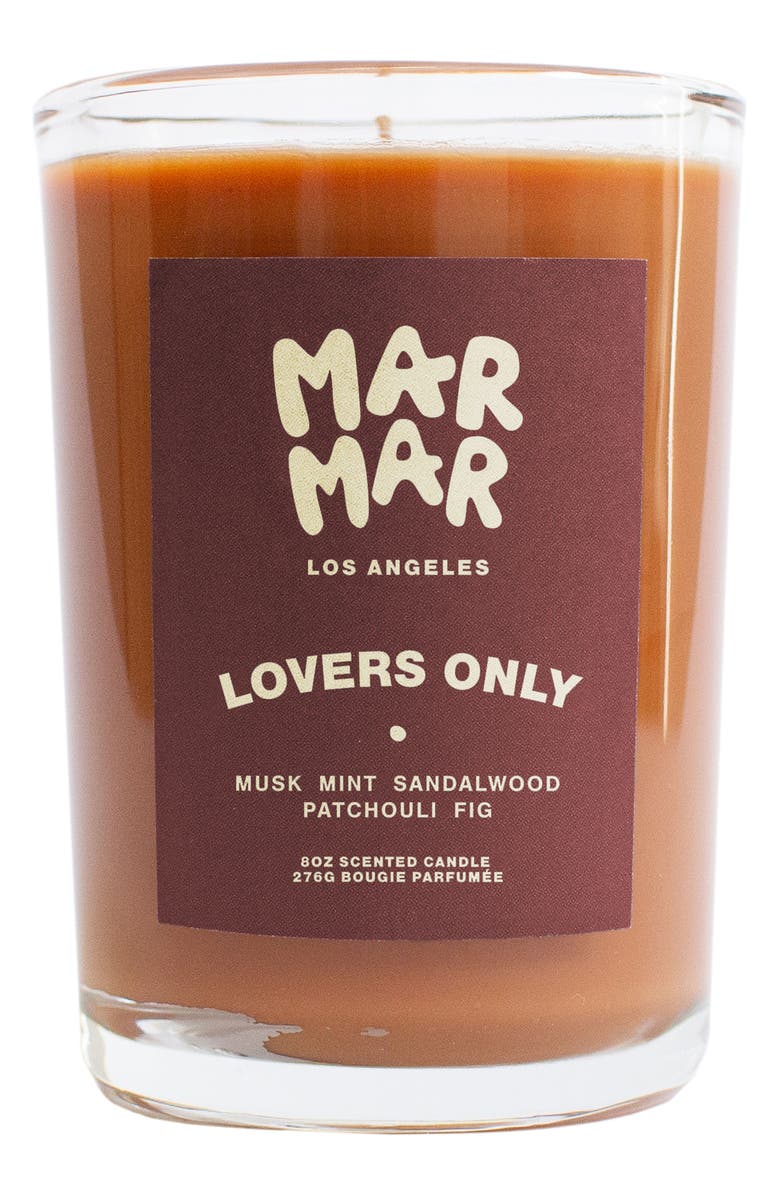 MAR MAR LOS ANGELES Lovers Only Scented Candle, Main, color,