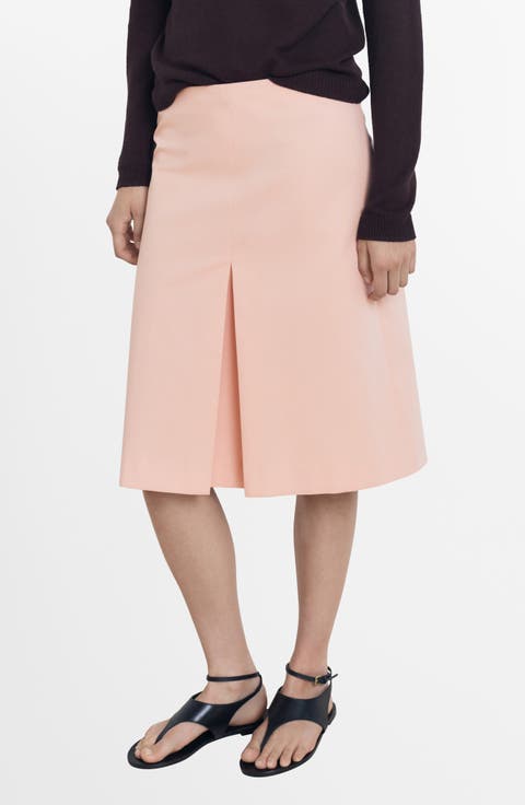Stretch Cotton Skirt