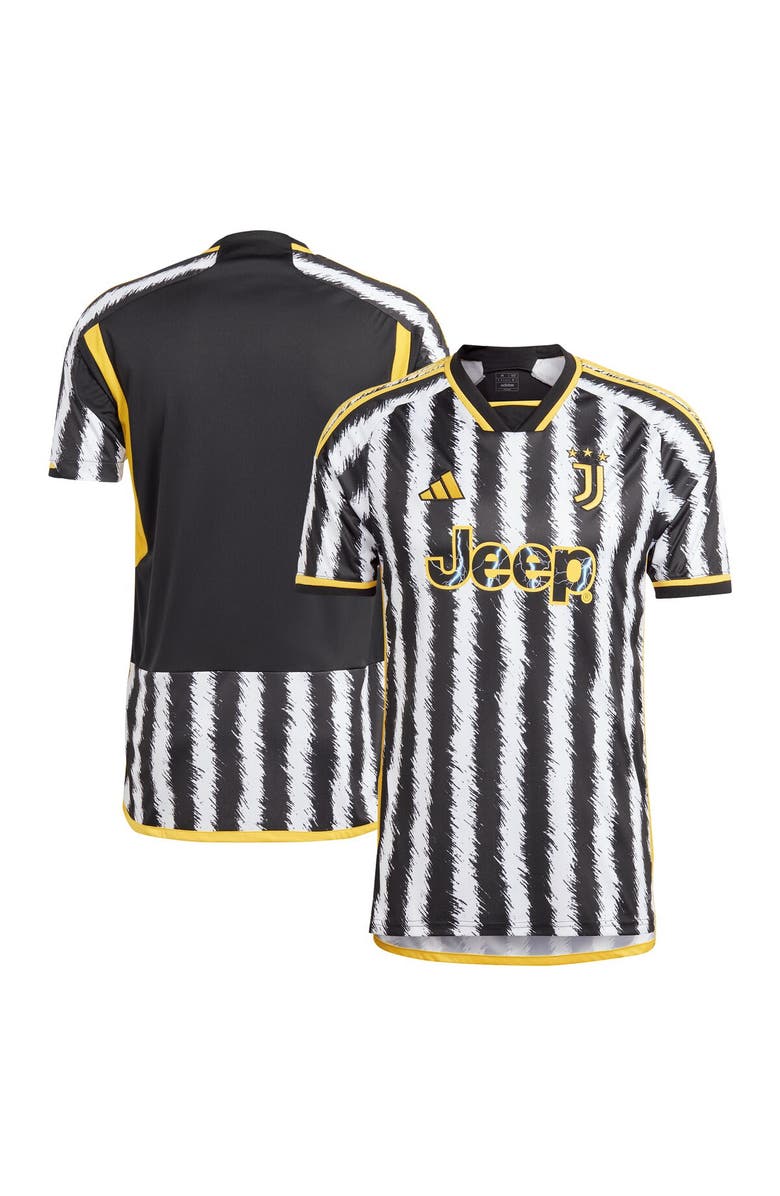 adidas Men's adidas  Black Juventus 2023/24 Home Replica Jersey, Alternate, color, 