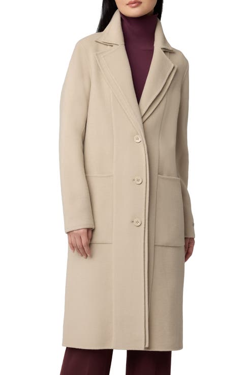 Benicia Wool Blend Coat