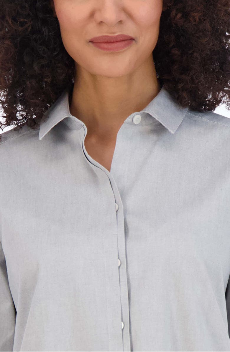 Foxcroft Charlie Cotton Button-Up Shirt, Alternate, color, 