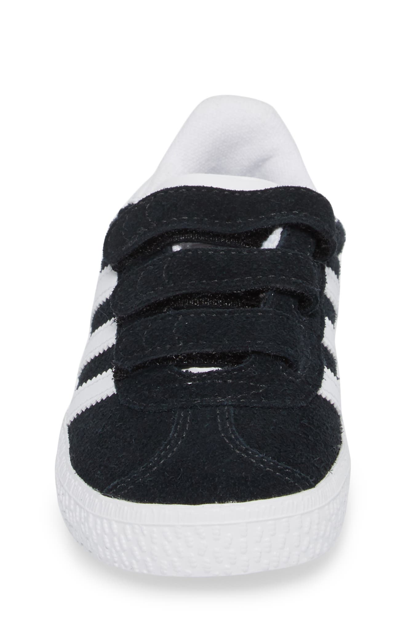 adidas Gazelle Sneaker, Alternate, color, Cblack/Ftw