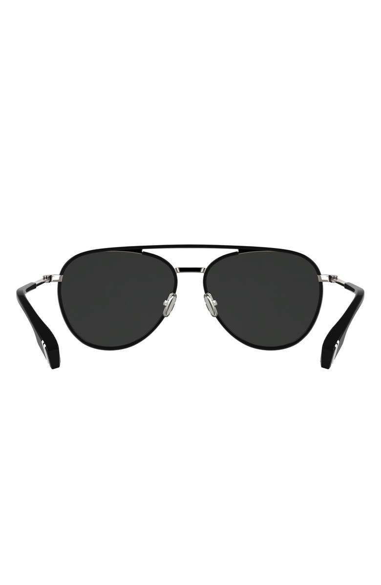 Canada Goose 59mm Aviator Sunglasses, Alternate, color, Black
