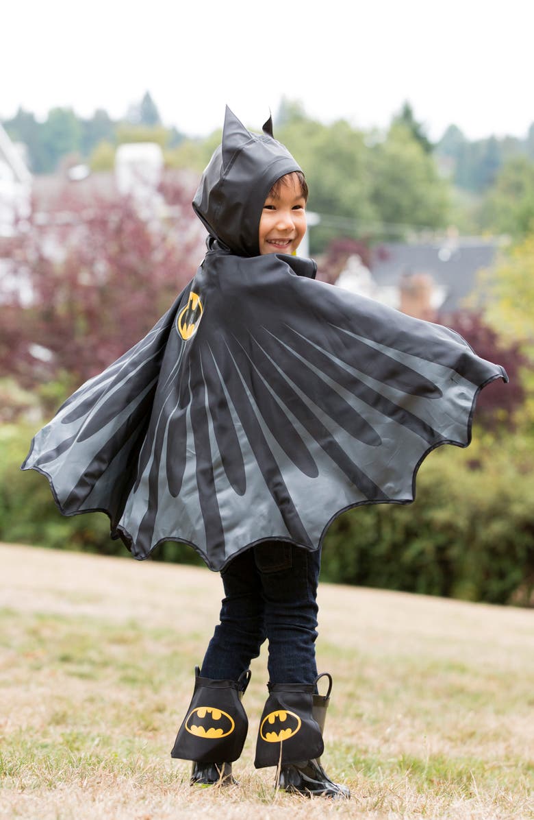 Western Chief Batman Everlasting Hooded Raincoat, Alternate, color, 