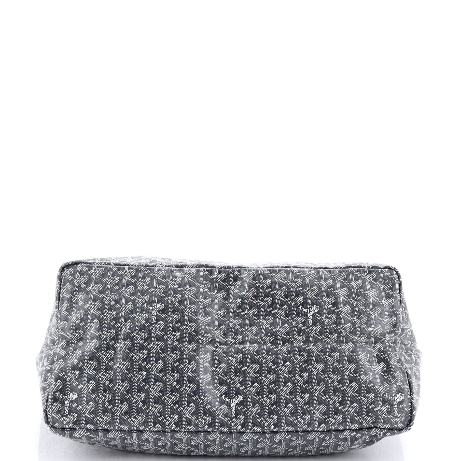 Pre-Owned Goyard Saint Louis Tote Printed Coated Canvas GM, Alternate, color, 