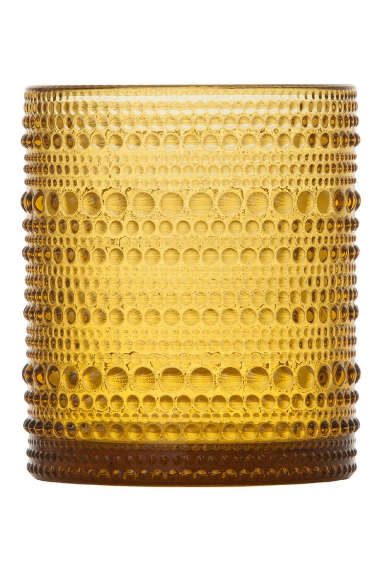 Jupiter Set of 6 Double Old Fashion Glasses, Alternate, color, AMBER