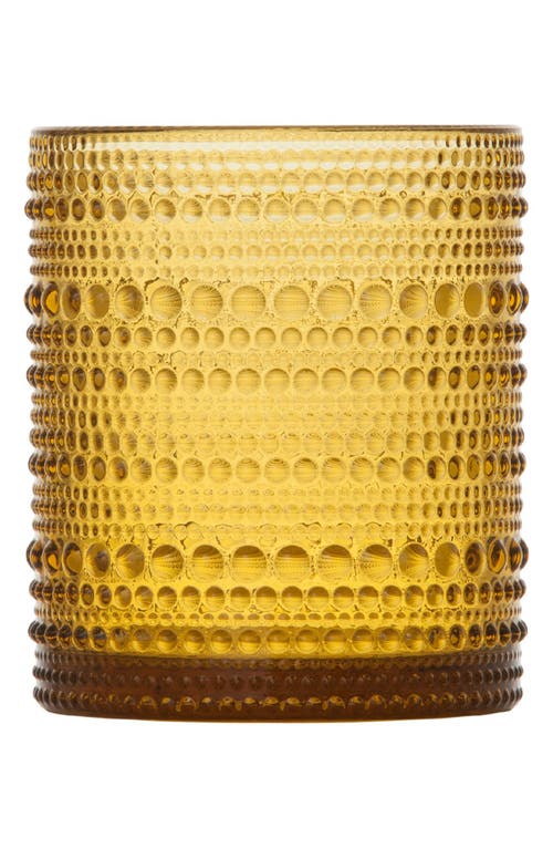Fortessa Jupiter Dof Glass, 10oz., Set Of 6 In Amber