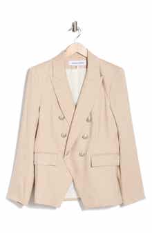 Veronica Beard Miller Linen Blend Dickey Jacket