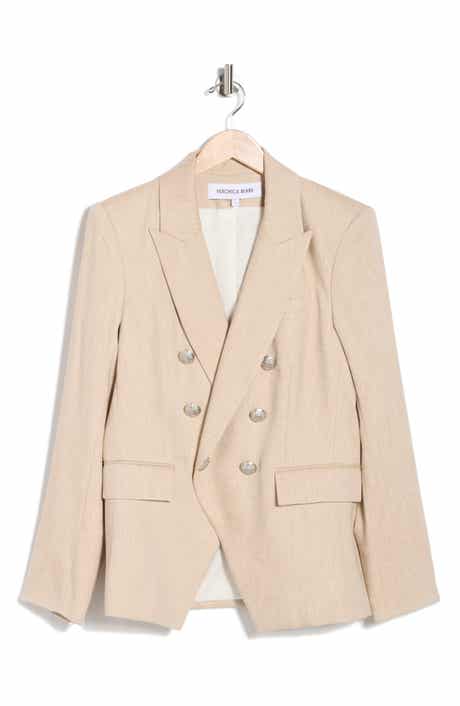 Veronica Beard Miller Linen Blend Dickey Jacket