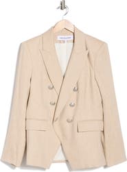 Veronica Beard Miller Linen Blend Dickey Jacket
