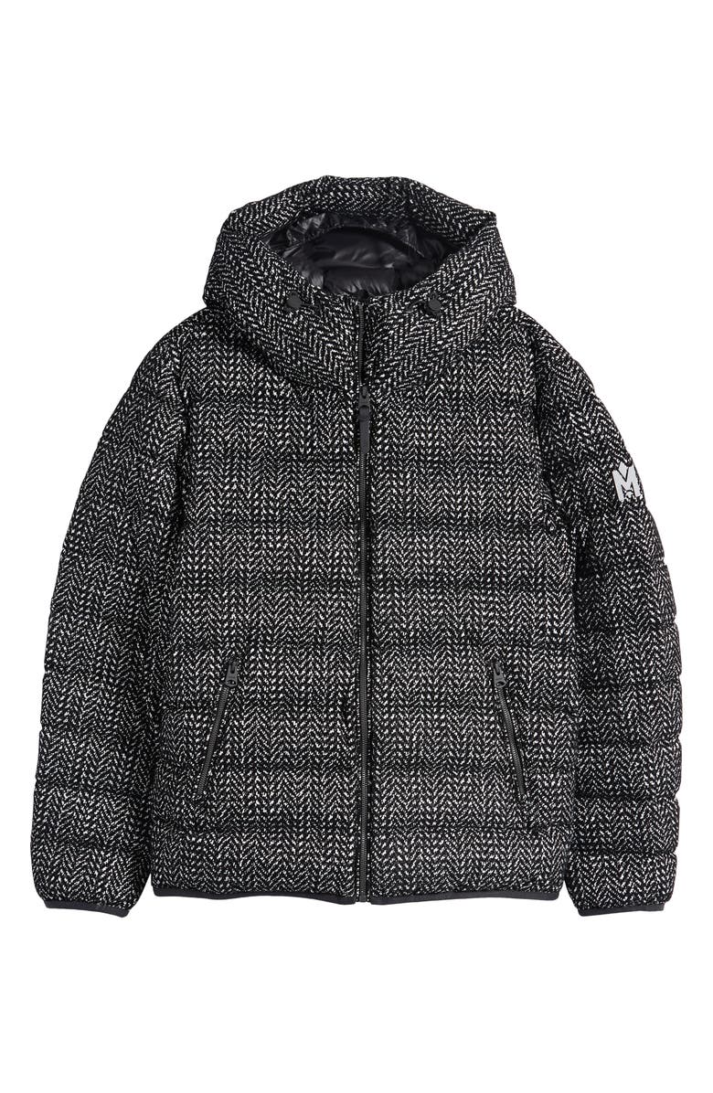 Mackage Jack Flocked Herringbone 750 Fill Power Down Jacket, Alternate, color,