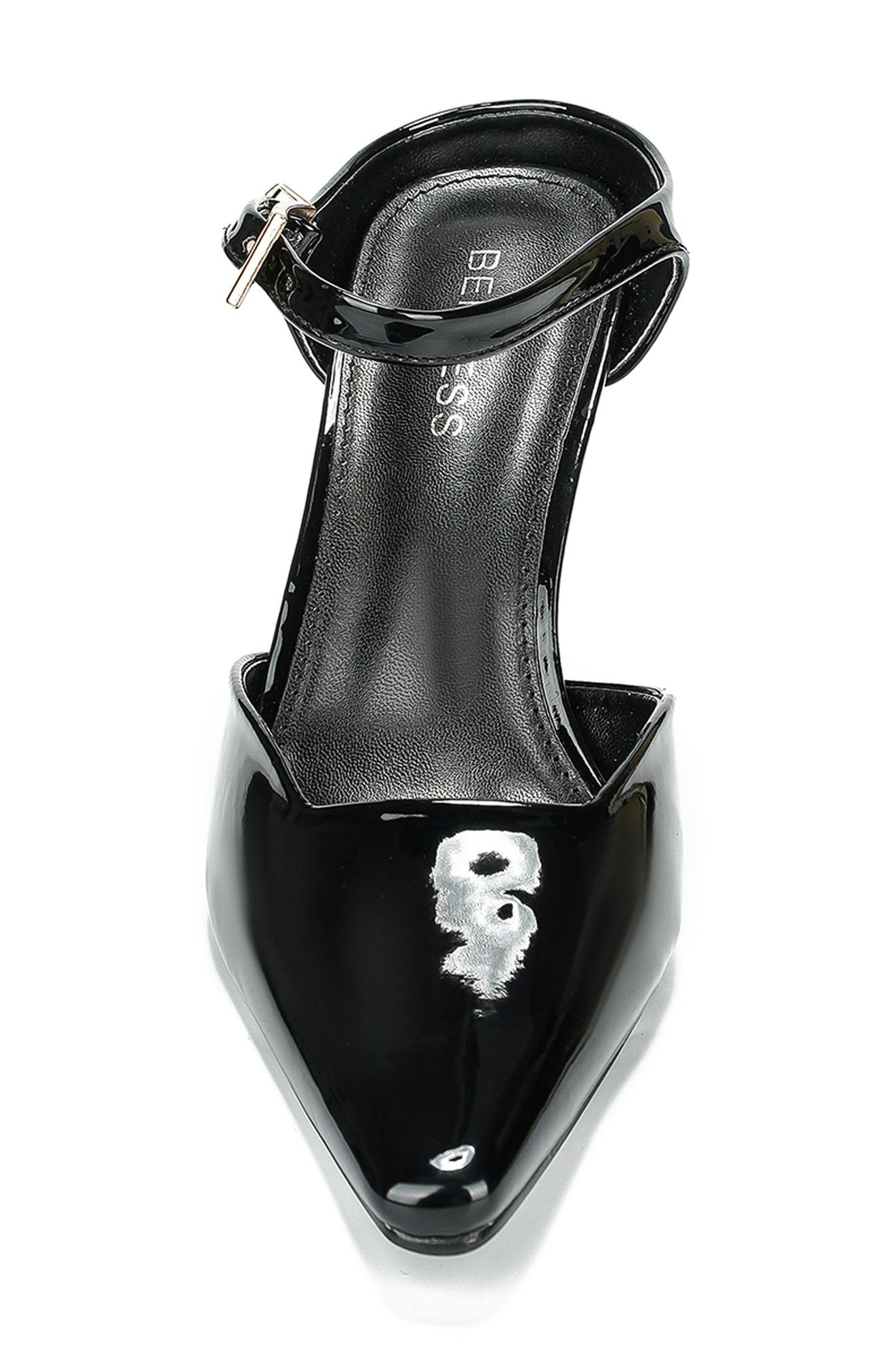 BERNESS Cesar Pointed Toe Pump, Alternate, color, Black