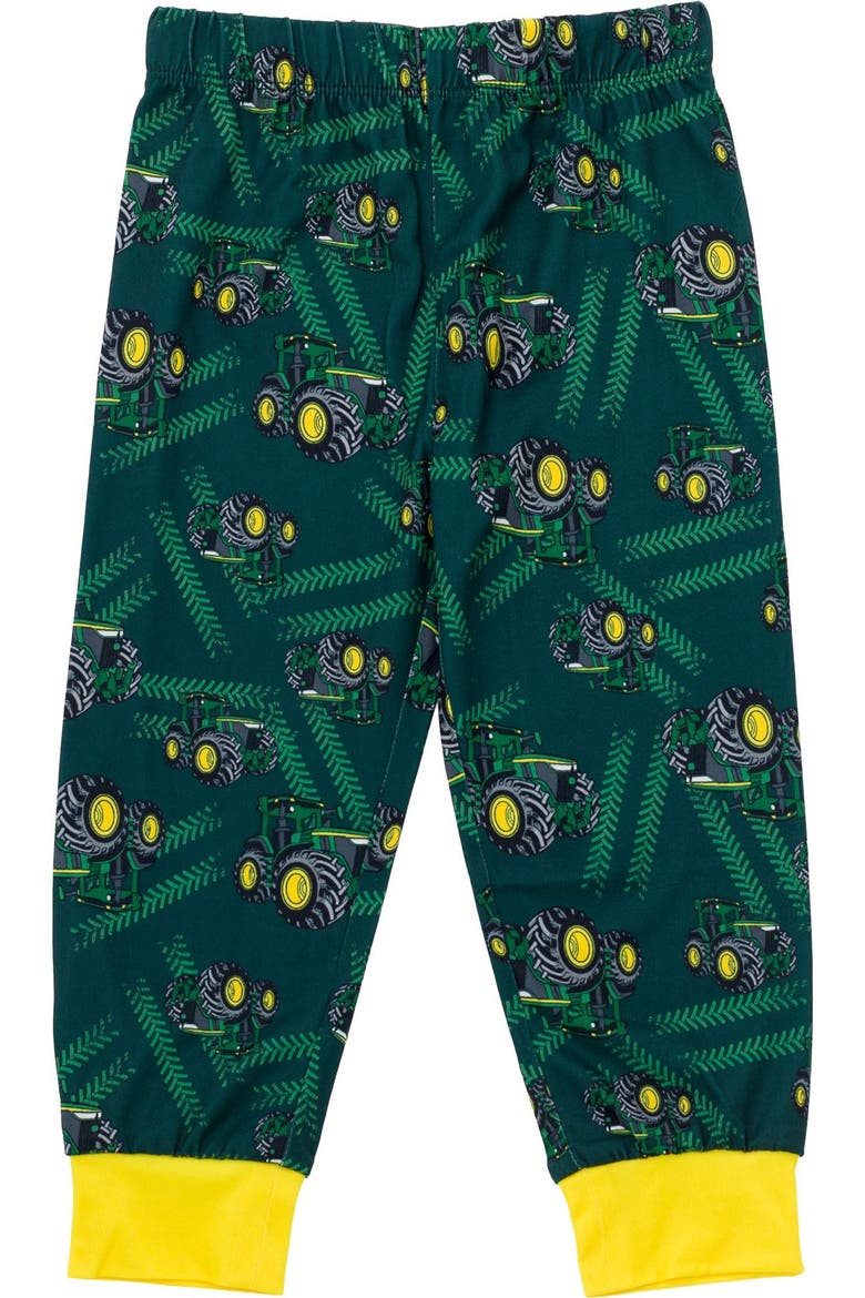 2-Piece Pajama Set, Alternate, color, Green Heather Gray