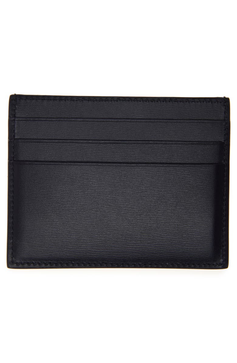 FERRAGAMO Classic Leather Card Case, Alternate, color, Midnight