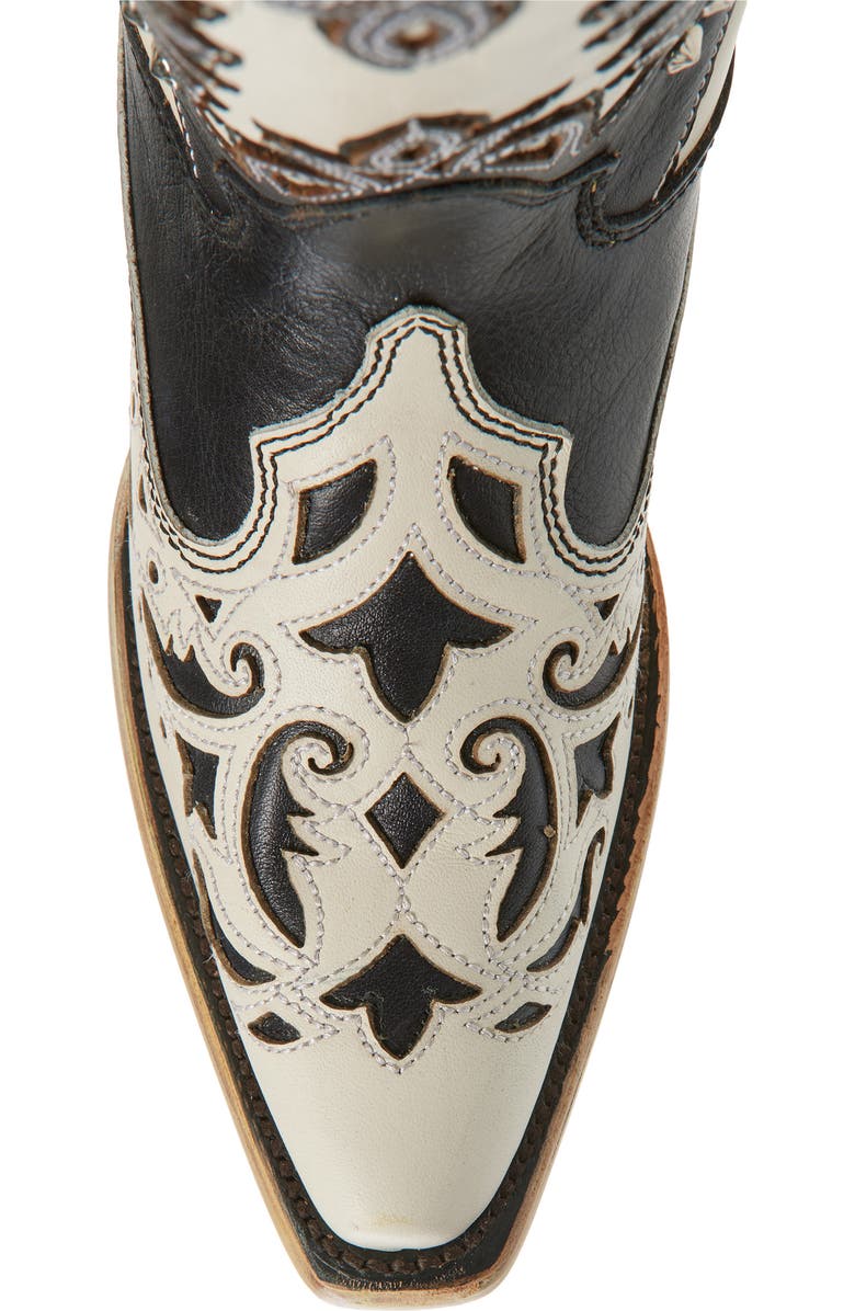 CORRAL Stud & Overlay Western Boot, Alternate, color,