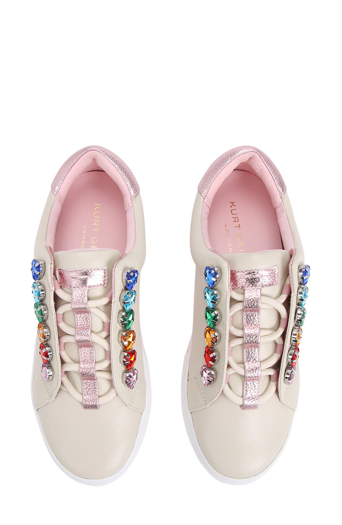 Kurt Geiger London Liviah Love Platform Sneaker, Alternate, color, 