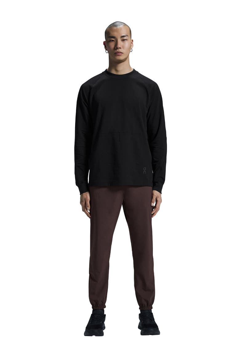 Studio Long Sleeve T-Shirt, Alternate, color, BLACK