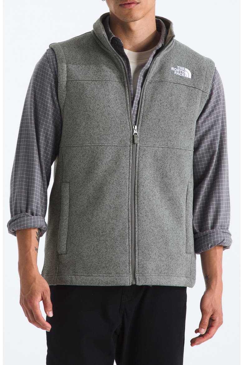 Gordon Lyons Vest, Main, color, TNF MEDIUM GREY HEATHER