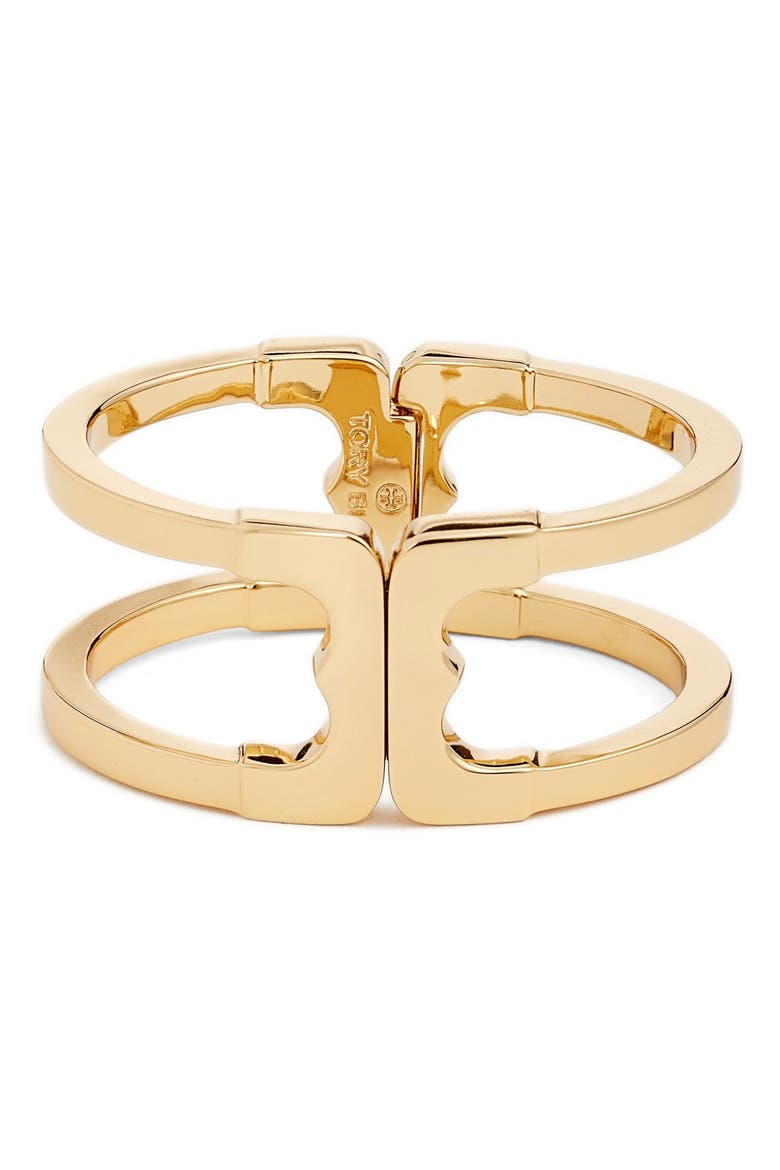 'Gemini' Hinge Cuff, Main, color, GOLD
