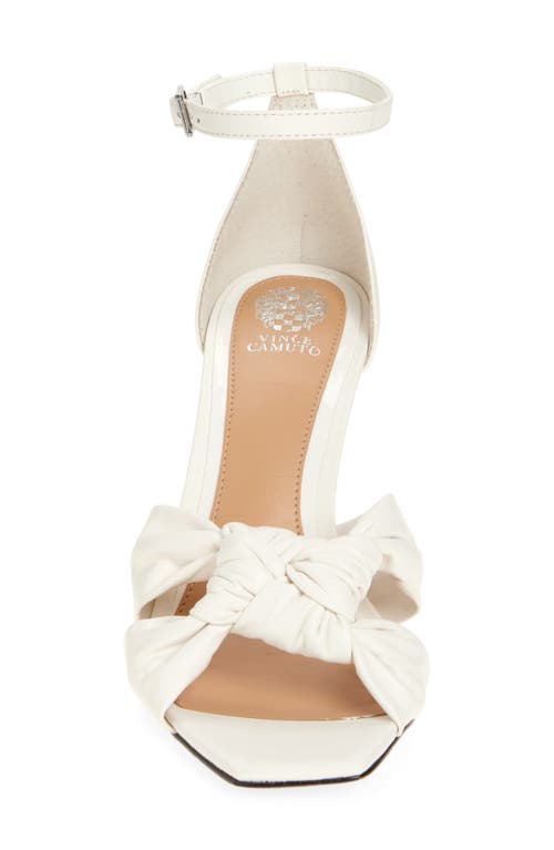 Vince Camuto Liyba Ankle Strap Sandal In White
